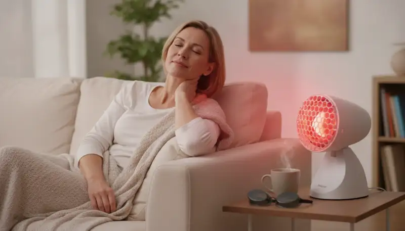 Rotlichttherapie: Wärme gegen Schmerzen