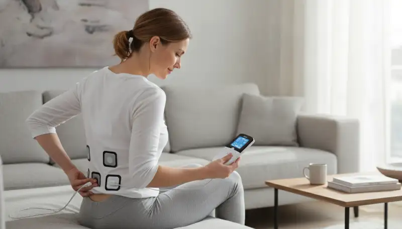 Schmerzlinderung und Muskelstimulation Zuhause