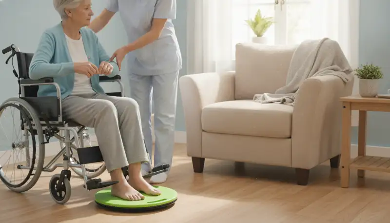 Sicher und Schonend: Die Drehscheibe für Patientenumsetzungen revolutioniert die häusliche Pflege